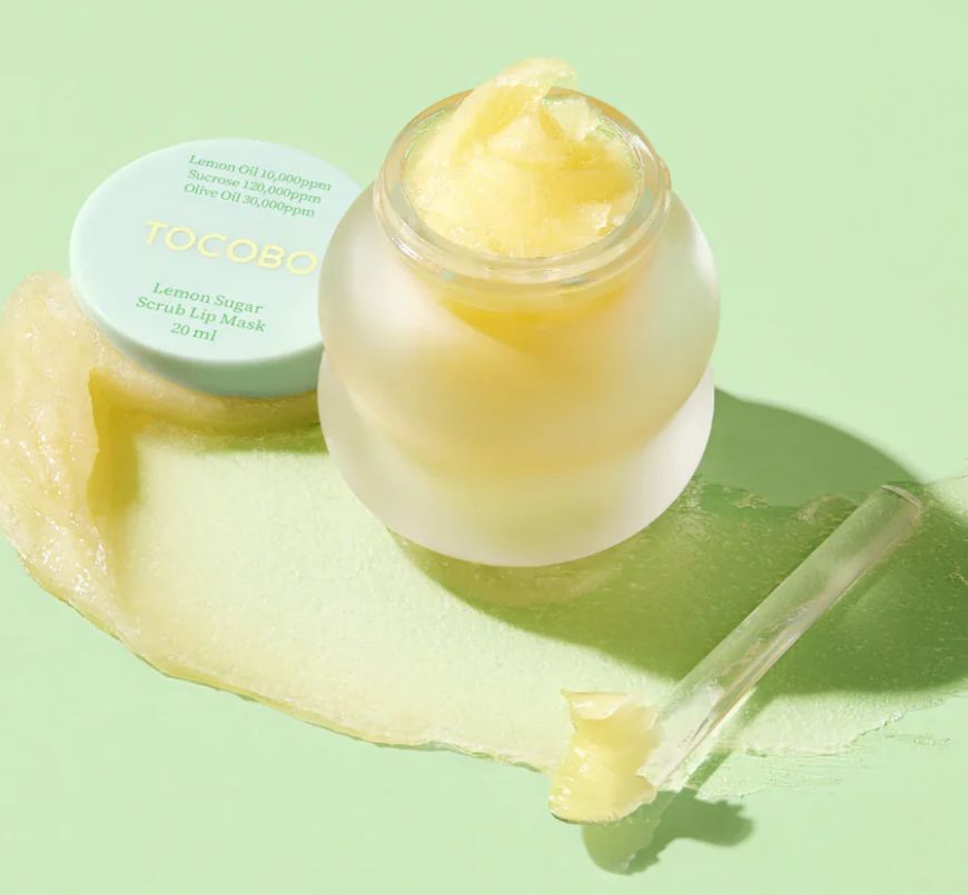 TOCOBO Lemon Sugar Scrub Lip Mask