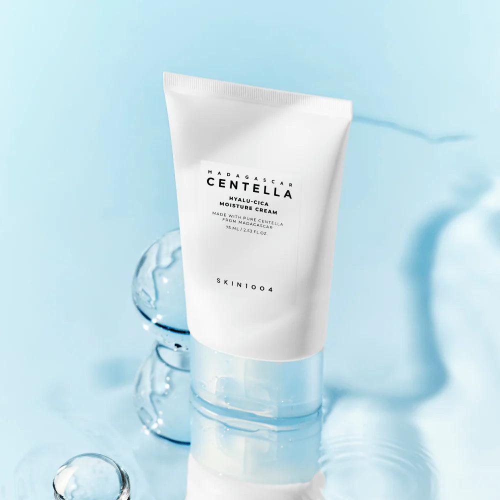 Hidratante facial hidratante para piel seca a normal con Ácido Hialurónico de Skin1004